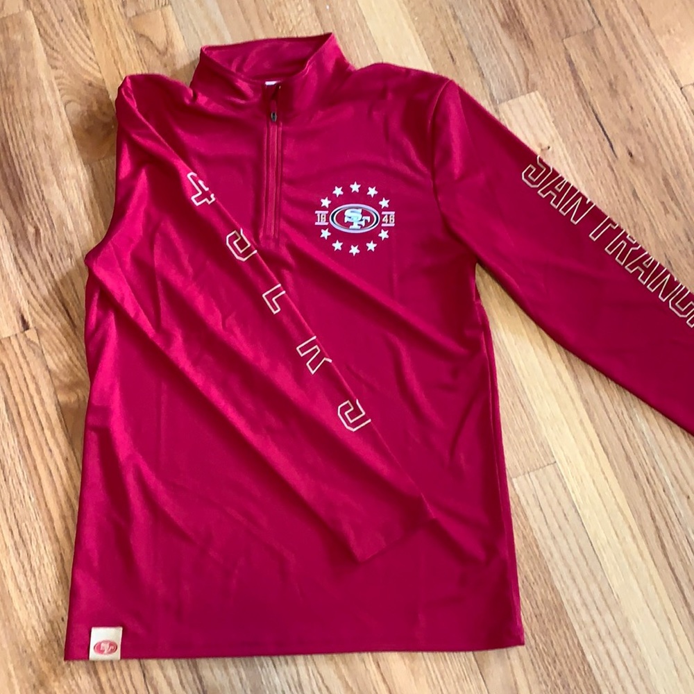 49ers track jacket